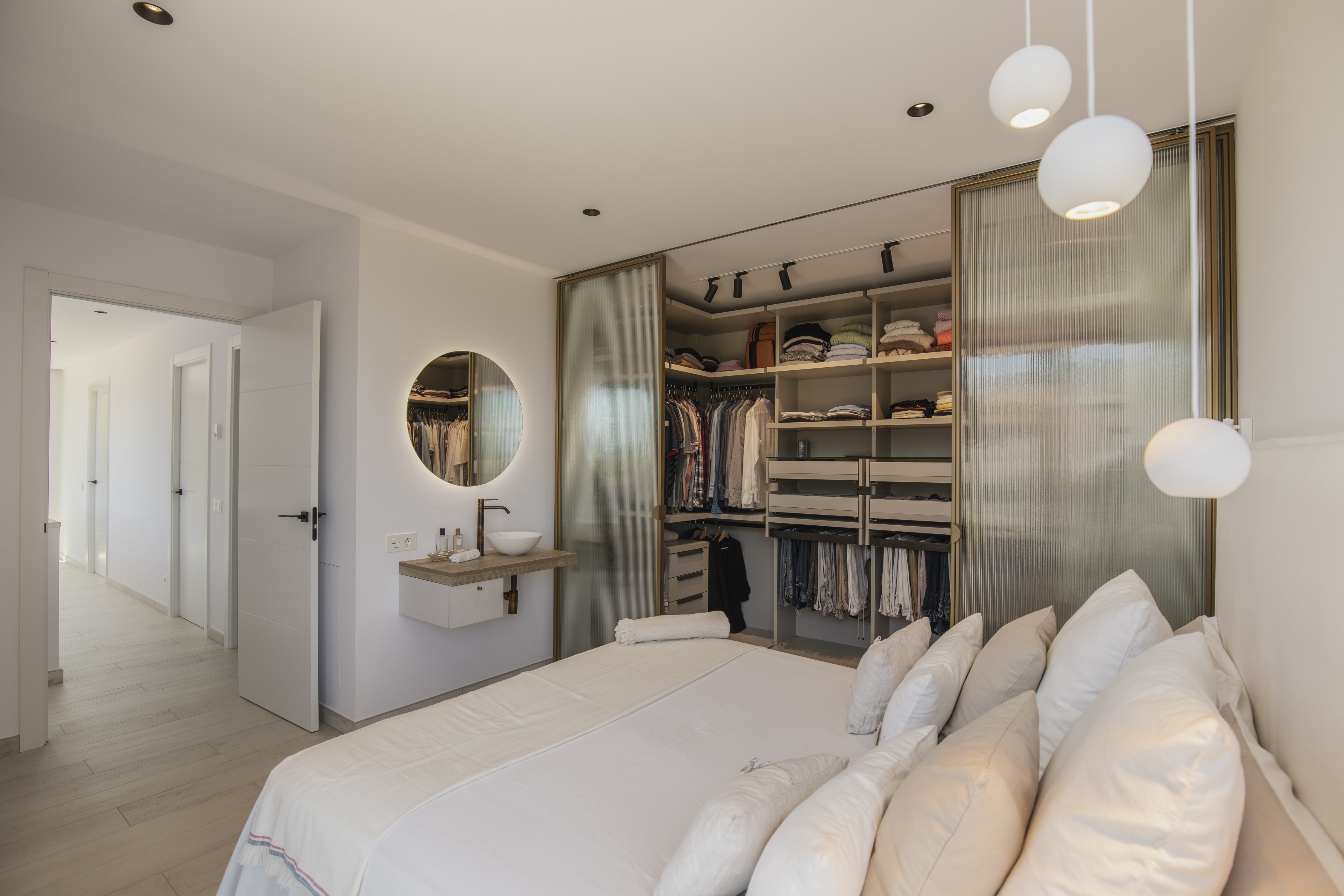 Dormitorio moderno Prêt-à-porter casas